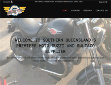Tablet Screenshot of newellmotorcycles.com.au